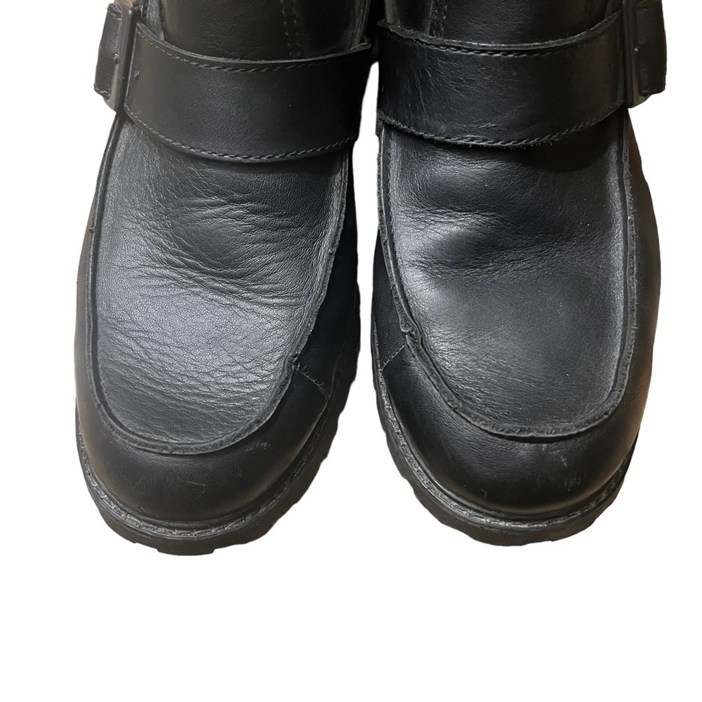 HARLEY-DAVIDSON Leather Street Boots in Classic Black Size 8.5 —Men’s - Picture 9 of 11